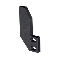 Angled Rough Guide Plates - Vertical Mounting Holes, Angle Configurable