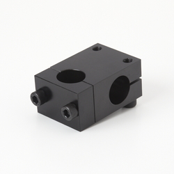 Strut Clamps - Perpendicular type, slotted, same or different hole diameter.