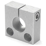 Round Pipe Joint, Same-Diameter Hole, Additional Shaft Holes, Vertical Slit