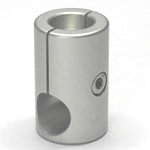 Strut Clamp - Different diameters, perpendicular, horizontal mounting direction.