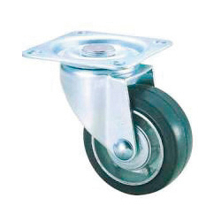Casters - With swivel plate, STM series (medium loads). STM-75VU