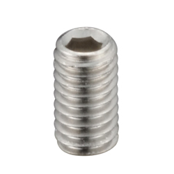 Micro Screws - Set Screw, Flat Point, Stainless Steel, Fine, SNTS