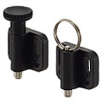 Indexing Plungers - With mounting plate, selectable handle, PBX series.