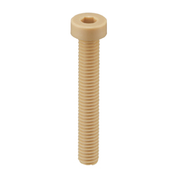 Plastic Screws - Low Head, Hex Socket, PPS/LC PPS/LC-M5-L25