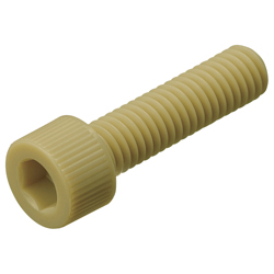 Plastic Screws - Hex Socket Head Cap Screw, PEEK/CB, Inch PEEK/CB1/4-20X3/8