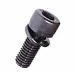 Hex Socket Cap Screw with Spherical Washer - Steel, Class 12.9, Black Oxide, M4 - M10
