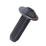 Hex Socket Button Head Cap Screw - Stainless Steel, Steel, Flanged 620704020