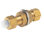 Connector - Bulkhead, Quick Seal, Brass, UCT Series