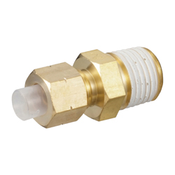 Connector - Straight, Quick Seal, Brass, C4N Series
