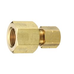 Connector - Straight, Quick Seal, Brass, FC4N Series