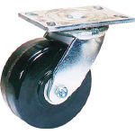Casters - Urethane with swivel or fixed plate, H series (Ultra heavy load). H34PK-200