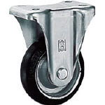 Wheels - Rubber or urethane with fixed steel plate, without brake, type KB (Medium load. OHUK-100