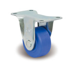 Wheels - Compact MC nylon with fixed steel plate and accessories, KW, MCB/KW series (Heavy load).