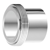 Sleeve - Threaded, Weld-on, MAL2-W Series, Sanitary Fittings