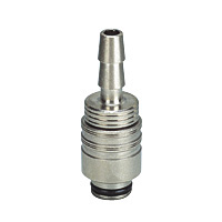 for Mold Cooling, Mold Temperature Control Fitting, Straight Plug with Hose Fitting