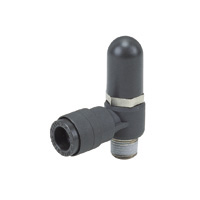 Flow Controls - Universal Elbow, with Cover, Resin & Brass, Sputter Resistant, Adjustable, JSC Series
