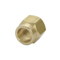 Nut - Compression Fittings, Spatter Resistant, Brass, NKN Series