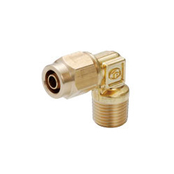90° Elbows - Compression Fittings, Spatter Resistant, Brass, NKL Series NKL1290-02