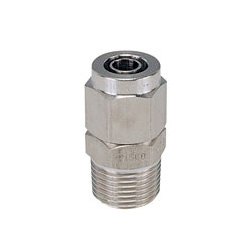 Connector - Straight, Compression Fittings, 316SS, NSC Series