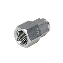 Connector - Straight, Compression Fittings, 316SS, NSCF Series NSCF3/8-03