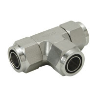 Tees - Union, Compression Fittings, 316SS, NSE Series