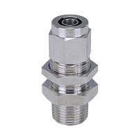 Connector - Bulkhead, Compression Fittings, 316SS, NSMC Series