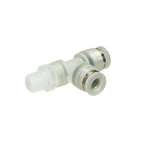 Tube Fitting Polypropylene Type Branch Tee for Clean Environments