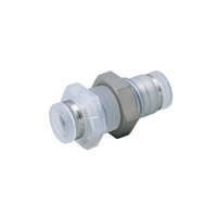 Tube Fitting PP-Series Bulkhead Union P for Clean Environments