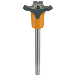 Ball Pins - Self-locking, short, with selectable color ergonomic handle.