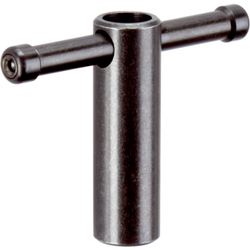 Knobs - With movable lever and hollow sections at the ends, DIN 6305 standard.