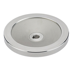 Disc Handle Aluminum 24600.0216