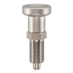 Indexing Plungers - Knob Type, Return Position, Stainless Steel.