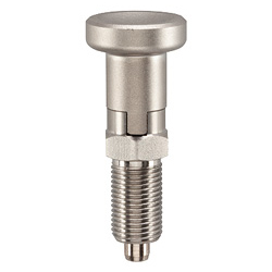 Indexing Plungers - Knob Type, Rest Position, Stainless Steel.