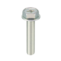 Hex Head Screw with Flat Washer - M3 - M10, Phillips