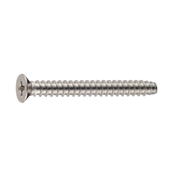 Self Tapping Screws - Low Flat Head, Phillips Drive, Cross Recessed, Type 2, B-0 Shape, D=7