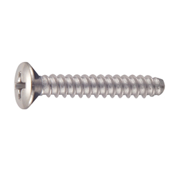 Self Tapping Screws - Round Countersunk Head, Phillips Drive, Cross Recessed, Type 2, B-0 Shape