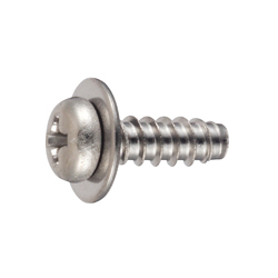 Self Tapping Screws - Pan Head, Phillips Drive, Cross Recessed, Type 2, B-0, Washer Included