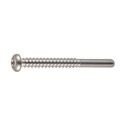 Self Tapping Screws - Pan Head, Phillips Drive, Cross Recessed, Solid Flanged End, BRP Shape