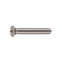 Round Countersunk Head Phillips Drive Screw - Stainless Steel