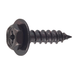 Self Tapping Screws - Hex Upset Head, Phillips Drive, Cross Recessed, Type 1 A, Washer Included