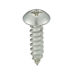 Self Tapping Screws - Button Head, Phillips Drive, Cross Recessed, Type 1, A Shape