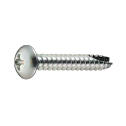 Self Tapping Screws - Bind Head, Phillips Drive, Type 2, Grooved B-1 Shape