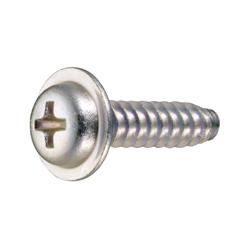 Self Tapping Screws - Pan Washer Head, Phillips Drive, Cross Recessed, Type 2, Grooved B-1 Shape