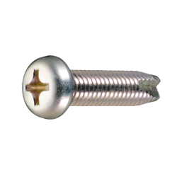 Self Tapping Screws - Pan Head, Phillips Drive, Cross Recessed, Type 3, Grooved C-1 Shape