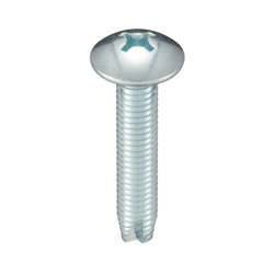 Self Tapping Screws - Truss Head, Phillips Drive, Cross Recessed, Type 3, Grooved C-1 Shape