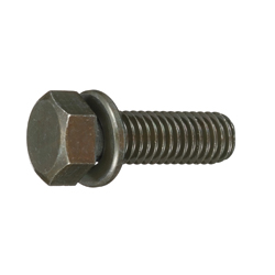 Small Hex Head Screw with Spring Washer - Steel, M8, P-2