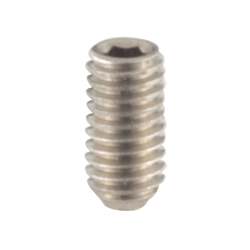 Vented Cup-Point Set Screw - Stainless Steel, M3 - M12, Coarse, Hex Socket