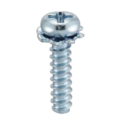 Self Tapping Screws - Pan Head, Phillips Drive, Tap Tight, B Type (Internal Tooth SW)