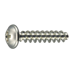 Self Tapping Screws - Pan Head, Phillips Drive, Flanged, PT Screw (1411-H2)