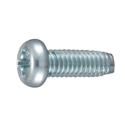 Self Tapping Screws - Pan Head, Phillips Drive, Flat End